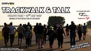 DRIVEN MINDS TO COMPLETE FIRST ‘TRACKWALK & TALK’ OF 2025 AT OULTON PARK